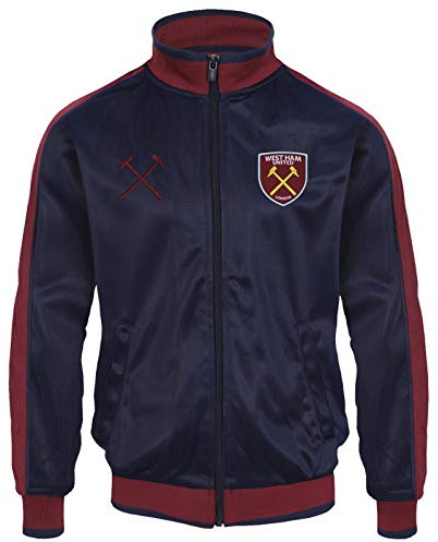West Ham United FC - Chaqueta de entrenamiento oficial - Para hombre - Estilo retro - XL
