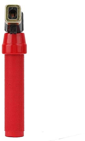 Geakv 400A Schweißelektrodenhalter, Elektromechanische Schweißzange im amerikanischen Stil, Hochleistungs-Kupferelektrodenklemmen-Zubehör, Stangenschweißzange in Rot