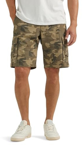 Lee Men's Extreme Motion Carolina Cargo Short, Native Camo, 40