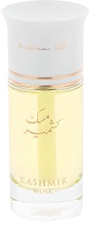 Arabian Oud Kashmir Musk Parfum for Men & Women | Unisex | 100 ml (3.4 fl oz) | Pear Blossom, Ylang-Ylang, Tuberose, Kashmiri Musk | Floriental, Woody