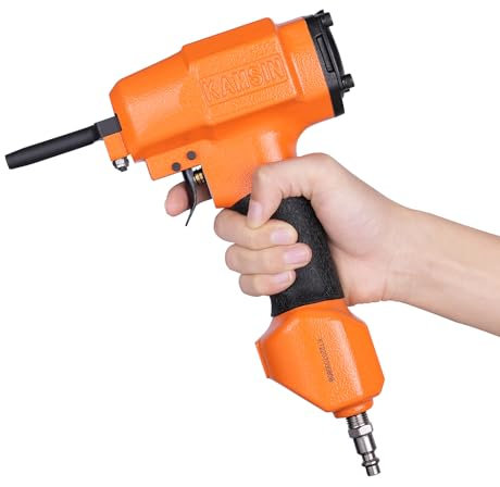 KAMSIN KT38 Pneumatic Nails Puller for Recycling Removing Nails Shank Diameter of 3-5 mm Air Punch Nailer Air Power Nail Remover Gun Nail Puncher Light Weight Denailer Gun