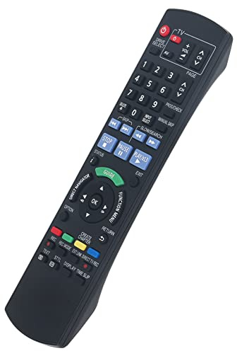Replacement Remote Control Fit for Panasonic DVD Recorder DMR-EX79EB DMR-EX89EB N2QAYB000332