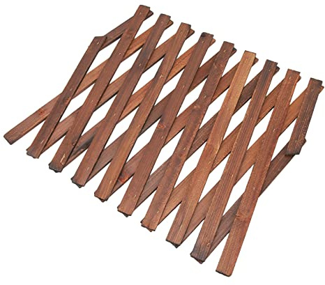 Riuulity Holzspalier, Erweiterbares Pflanzenspalier, Gartenspalier Zum Klettern, Hängendes Pflanzenspalier aus Holz