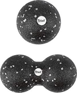 Generisch Crivit Massageball Twinball Set Vielfache Einsatzmöglichkeiten 12 cm Durchmesser