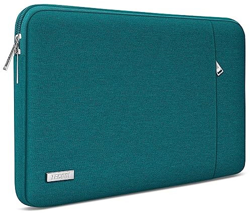 TECOOL Laptoptasche 15,6 Zoll Laptop Hülle, wasserdichte Notebooktasche Schutzhülle Notebook Sleeve Schutztasche für 15-15,6 HP Dell Lenovo Thinkpad Ideapad Acer ASUS Chromebook Samsung,Teal