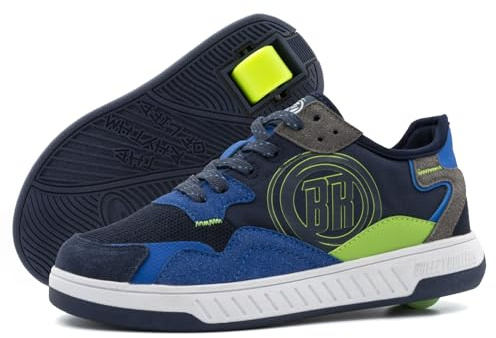 Breezy Rollers 2241820 Schuh mit Rollen Blue/Light Blue/Green, 38