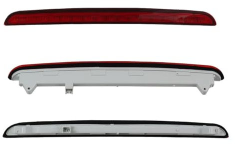 HZ-DESIGN Bremslicht 3. Bremsleuchte für Heckklappe mit Spoiler in Rot LED kompatibel mit Audi A3 nur Sportback (8PA)