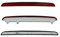 HZ-DESIGN Bremslicht 3. Bremsleuchte für Heckklappe mit Spoiler in Rot LED kompatibel mit Audi A3 nur Sportback (8PA)