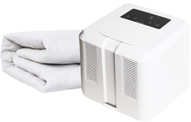 Hydro Snooze Wasser-Kühl- und Heizmatratzenauflage, Matratze Kühlung Bett-Pad für Nachtschweiß, ideal für heiße Schläfer, 15℃-55℃, Komfort für alle Jahreszeiten, 180cm x 200 cm Super King