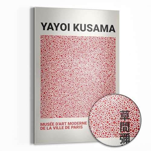 DEQOART Metall Magnettafel | 60x90 cm cm groß | Motiv Unendliche Punkte | Whiteboard für alle Magnete | Magnetboard Wand-Tafel für Küche & Büro | Design Magnetwand Pinnwand magnetisch