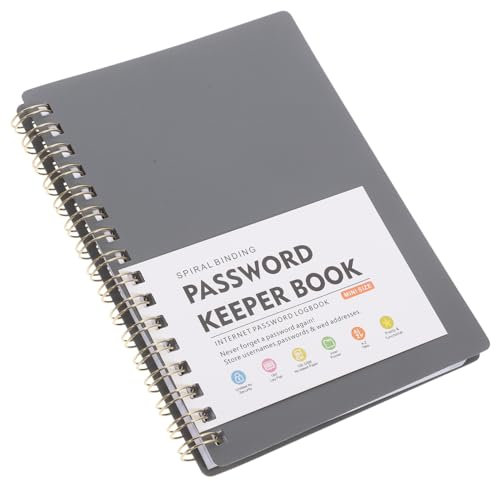 FUNOMOCYA Kleines Notizbuch Zur Passwortspeicherung Passwort-organizer Mit Alphabetischem Register Für Website-adressen Praktischer Notizblock Zur Aufzeichnung Von Kennwörtern
