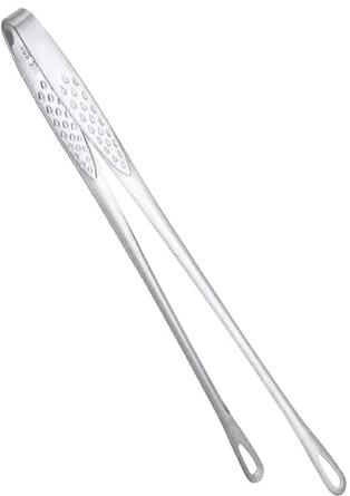 Grillers - Pinzas para parrilla | Pinzas de cocina | Pinzas para girar salchichas para barbacoa | Acero inoxidable | para parrilla al aire libre | Barbacoa | Abrazadera portátil para carne con cómodo