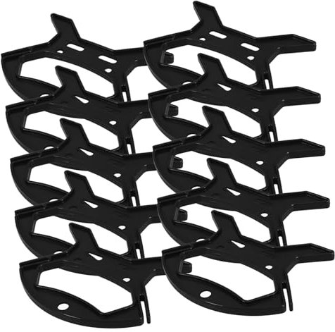 SHINEOFI 10pcs Cord Organizer Winder Set for Audio Video Cables Adjustable Cable Storage Reel Tidy Wrap for Tidy Wrap