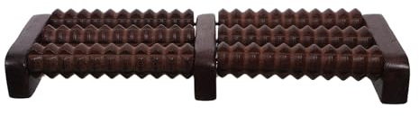 LRXIYODE Holz-fußroller Massagegerät für Füße Tragbarer Manueller Fußmassageroller zur Tiefen Muskelentspannung Leiser Akupressur-massageroller für Fußreflexzonen Kompakt und Reisetauglich
