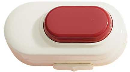 Tablettenschneider und -teiler, Medikamentenorganizer mit 1/4-Schneider, präziser Tablettenteiler mit Zentriervorrichtung | für Frauen, Männer, Erwachsene und ältere Menschen