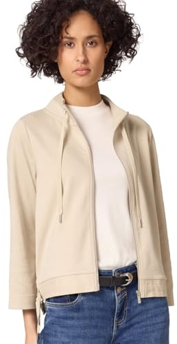 Street One Zipper Jacke cotton beige 38
