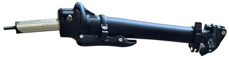 Haodream Attacco manubrio telescopico leggero per bicicletta, installazione rapida, sistemi di bloccaggio stabili, leghe di alluminio, attacco per bicicletta espandibile, installazione rapida