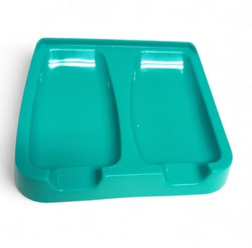 Tupperware Ripiano per cucchiaio da cucina, cucchiaio da cucina, cucchiaio da cucina, verde turchese