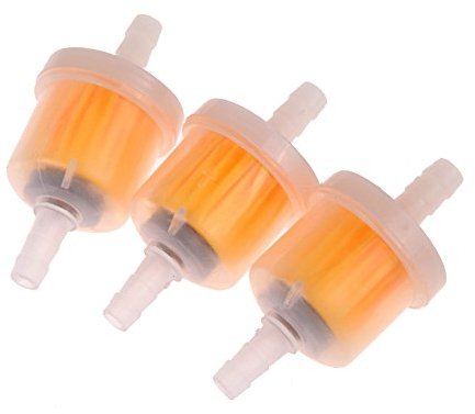 UEB 3pcs Filtro Benzina per Moto Scooter Ciclomotore Dirt Bike ATV Go Kart