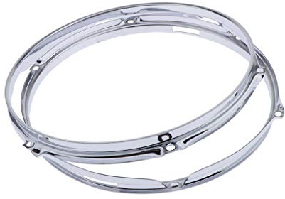 2 Stk. 12 Zoll Tom Drum/Snare Drum Hoop Ring Percussion Schlaginstrument Parts