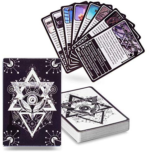 Weltverschwörungstheorien Quartett - Das Kartenspiel der größten Verschwörungstheorien der Welt-Geschichte DEUTSCHE Version