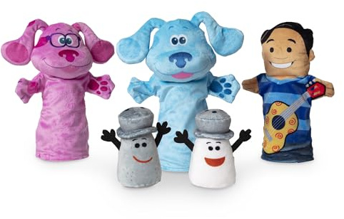 Melissa & Doug Blue's Clues & You! Títeres de Manos y Dedos (5 Piezas)