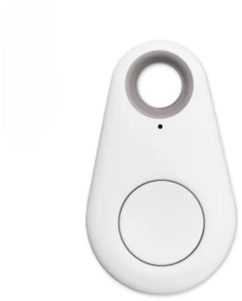 GPS Locator/Anti-Lost and Anti-theft Keychain for Suitcases, Kids, Pets, Wallet and Keychain(White)