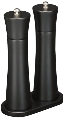 Lapyyne Molinillo de Sal y Pimienta de Madera - Molinillo de Sal y Pimienta Molinillo de Sal Molinillo de Molinos de Pimienta Negra Salero