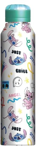 PYRAMID Botella Acero Inox Stitch Dibujos 525Ml