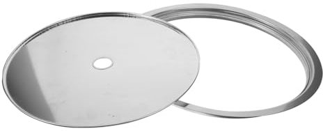MOBUTOFU Anillo Calentador De Inducción Tapa para Placa De Inducción Inoxidable Fácil De Limpiar