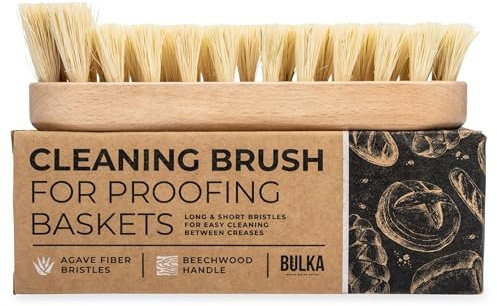 Bulka Banneton Natural Cleaning Brush for Wood Pulp Sourdough Baskets