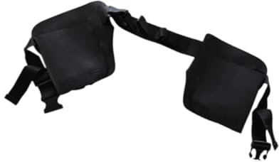 Harilla Beer Belt Waist-hanging Beer Bottle Bag Portable Beer Holster Belt for Picnic Home Gatherings Outdoor Activities Waitresses, Black