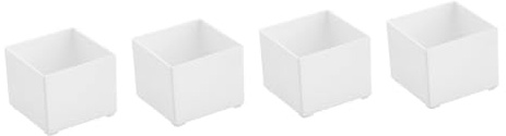 NUOBESTY Lot De 4 Boîtes De Rangement Pour Scrapbooking Rehausseur De Bureau Gadget De Table Pot À Stylos Papier À Notes Support De Papeterie Support De Moniteur Tableau