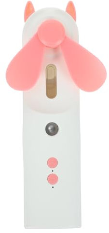 SHINEOFI Fanático de la humidificación ventilador recargable portatil ventiladores de viaje portátiles Frío admiradores enfriador portátil Ventilador de Mini USB rosa