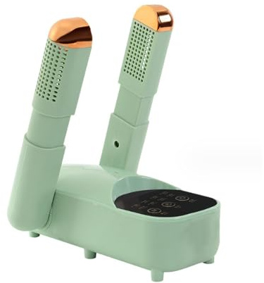 Electric Shoe Dryer & Boot Warmer with Adjustable Drying Rack, Timer for Quick Drying of Sneakers and Ski Boots - 30/60/120/180min Timer Feature