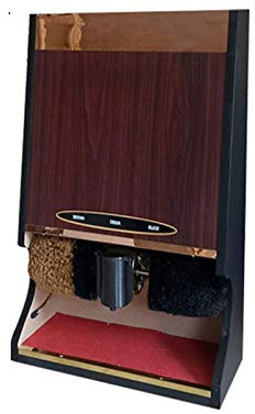 PVGYUJFD Máquinas limpiabotas. Máquina de inducción automática, lustrador Zapatos for el hogar, vestíbulo Hotel, Cepillo eléctrico for, Textura Rosa(Rose Gold)