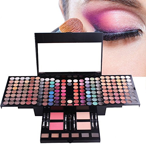 MUUZONING Palette de Fard à paupières, 180 Couleurs Professionnelle Shimmer Matte Ultra Pigmenté Bases de Ombre à paupières Maquillage Palette Cosmétique Set - Eyeshadow Makeup Beauty Kit #1