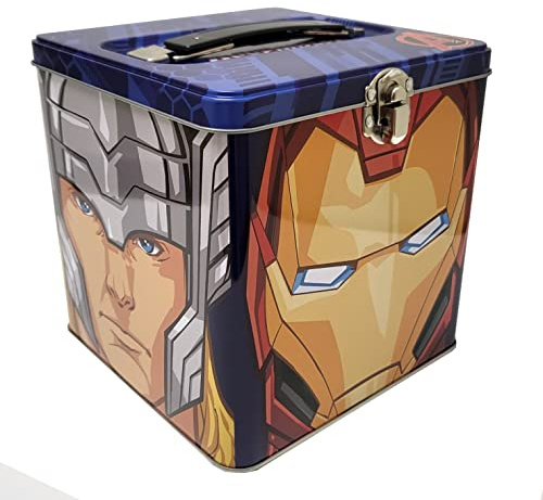 XL Storage Tin with Handle, Avengers