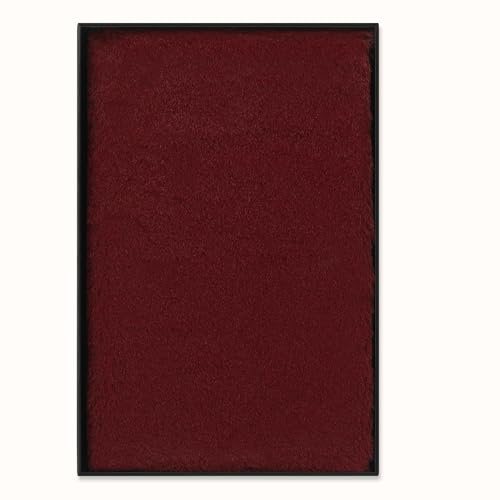 Moleskine - Ruled Faux Fur Notebook, Taccuino Copertina Rigida e Chiusura Elastica, Formato Large 13x21cm, Colore Rosso Acero