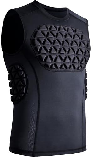 Legendfit Adult Baseball Chest Rib Protector Padded Compression Shirt