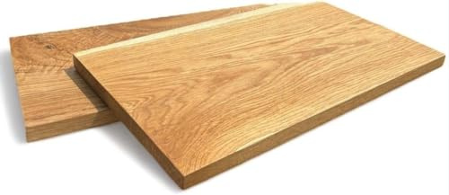 Fensterbank in Eiche massiv, mit farblosem Öl veredelt, Stärke 2,5cm, gerade, Holzbrettung, Eichenbrett, Treppenhaus, Holzpaneel (Eiche 110x20cm)