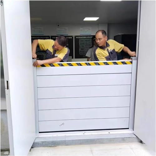 KEHSF Barrière de Protection Contre Les inondations pour Porte de Garage/Maison/Portes, 2 pi/3 pi/4 pi/5 pi/6 pi de Haut, système de prévention des inondations Robuste, Facile à Installer et à dém