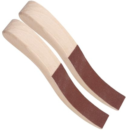BESTonZON Wooden Polishing Tool Sanding Blocks for Piano s Shape Sanding Board Sandpaper Tool Easy to Use