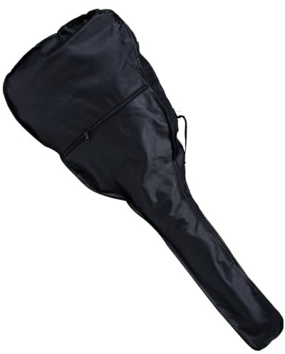 BESTonZON Gitarrentasche 41 Zoll Oxford Stoff Mit Polsterung Praktische Tragetasche Für Akustik Und Elektrogitarre Gepolstert Atmungsaktiv Unisex Rucksack Für Outdoor Und Bühne