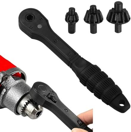 2 in 1 Wrench Drill Chuck Socket Wrench Drill Chuck Quick Adapter for Automotive Repair and Manual Projects