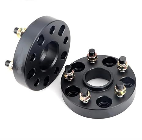 Spürverbreiterungsatz 2 Stück 25/30/35/40 Mm PCD 5 X 139,7 CB 78,1 Mm/77,8 Mm Spurverbreiterung Adapter 5 Lug Anzug Für DODGE Für Ram 1500 M14 X 1,5 Spurverbreiterung(25mm 77.8mm)