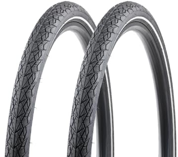2 Stück 28 Zoll Innova 28x2.10 Fahrrad Reifen 52-622 tire Mantel Pannenschutz Reflex