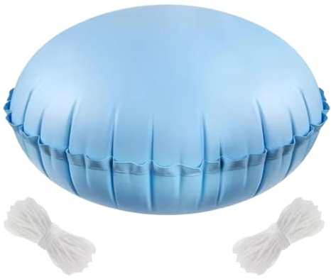 Cojín de Piscina – Almohada de Aire, Almohada de Aire de Piscina de 23 cm, Flotador Inflable de PVC con Cuerda para Piscinas, SPA, río, Playa, Resort, Vacaciones, Patio, Descanso
