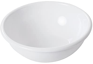 Riess, 0460-033, Küchenschüssel Ø 12cm, WEISS, Vol. (rec.): 0,2 Liter, Made in Österreich, LBH: 12,3x12,3x4,1cm, 0,119kg, Bleifrei, Farbecht, Fleckenresistent, Kratzfest, Ungiftig