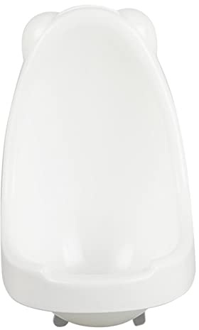 Colcolo Potty Train Urinal, Travel Supplies, Cute, Hanging, Supported, Dangling, Wall-Mounted Toilet Urinal for Bathroom Travel Toddler Boys Kids, White